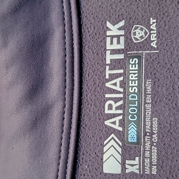 Ariat AriatTEK Cold Series Men’s XL Quarter Zip Performance Pullover - Picture 2 of 10